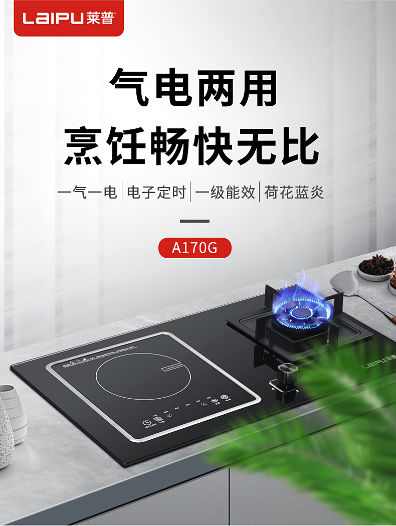 蕾丝视频污下载氣電兩用灶，一灶多功能烹飪暢快無比！