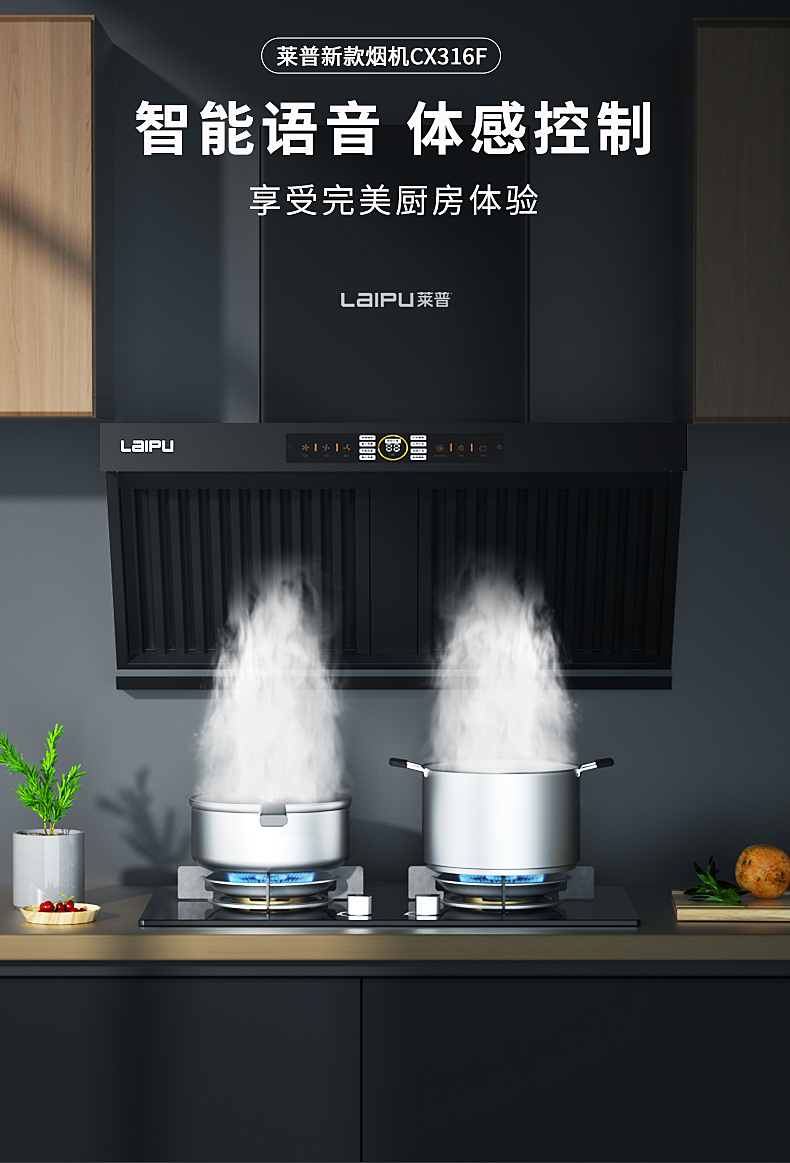 爆炒辣椒很嗆鼻？還得靠這款蕾丝视频污下载大吸力智能語音蕾丝视频APP下载安装
